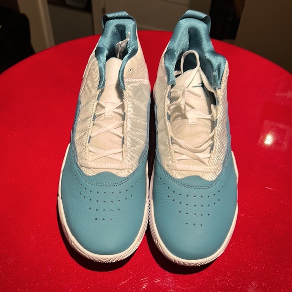 JORDAN *AUTHENTIC* Stay Loyal - Men Basketball Shoes White-Blue ORIGINAL SIZE 10 - Picture 4 of 13